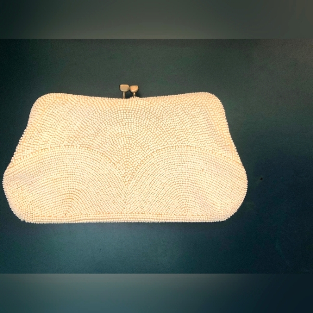 🌸 Vintage Handmade in Japan Beaded Handbag